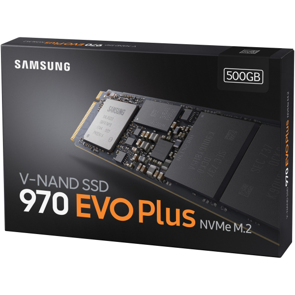 M.2 500GB Samsung 970 EVO plus